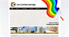 Desktop Screenshot of cwcoating.com